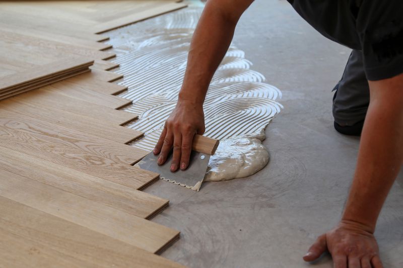 Vinyl Tile Installation