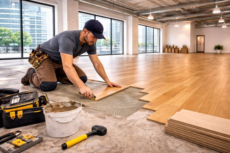 Commercial Hardwood Service in Kingston, OK