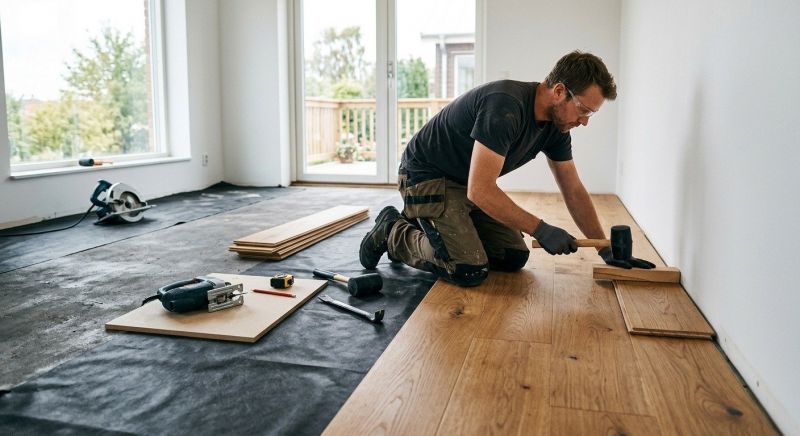 Engineered Wood Installation in Sherman, TX