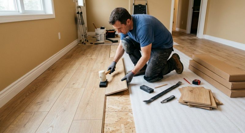 Laminate Floor Installation in Trenton, TX