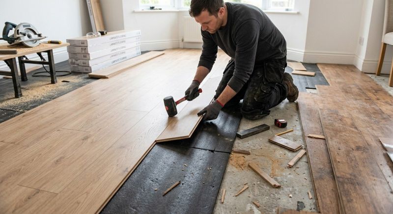 Laminate Floor Replacement in Celina, TX