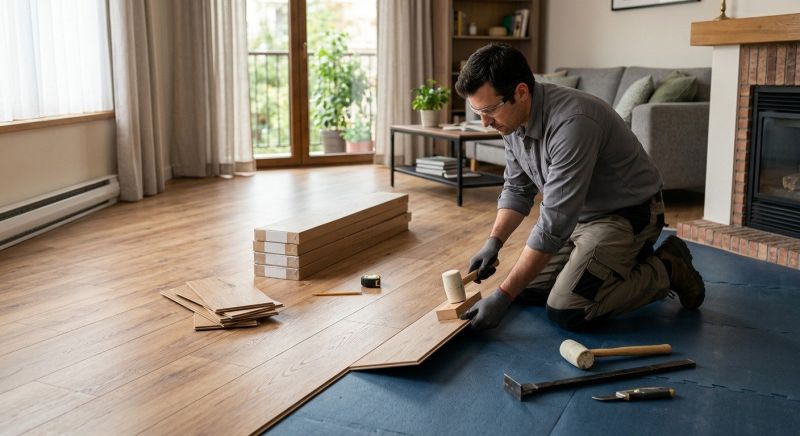 Laminate Floor Replacement in Denison, TX