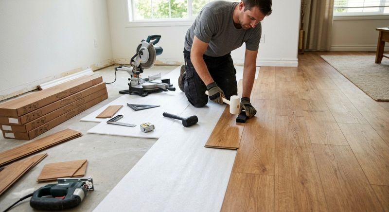 Laminate Floor Replacement in Pottsboro, TX