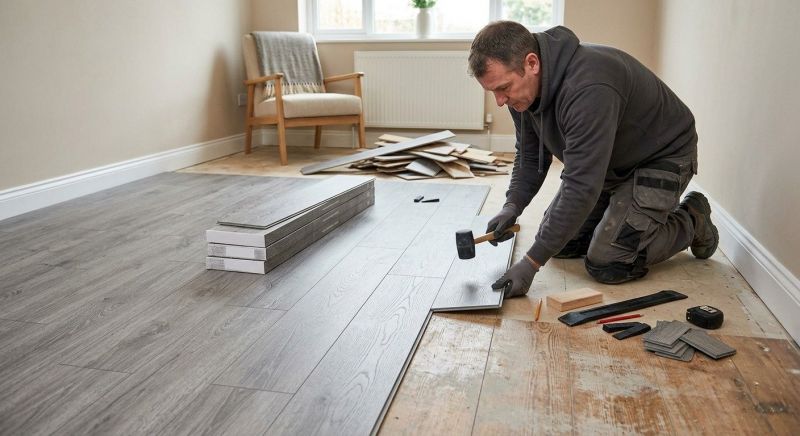 Laminate Floor Replacement in Ravenna, TX