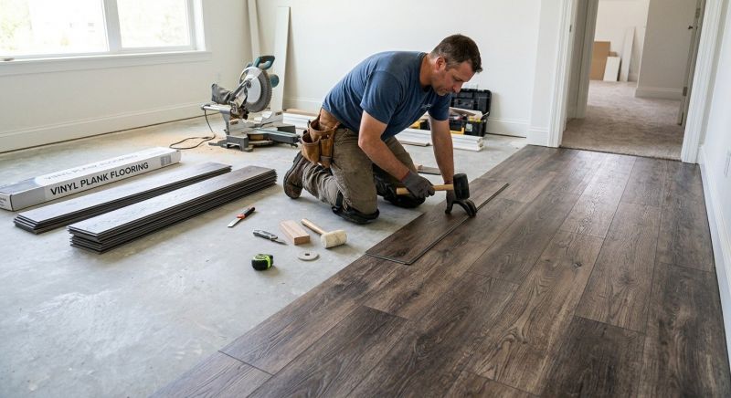 Linoleum Floor Installation in Sherman, TX