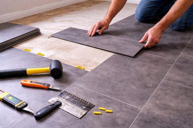 Luxury Vinyl Tile Installation in Gunter, TX