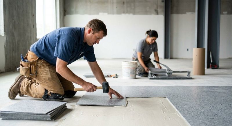 Lvt Flooring Installation in Pottsboro, TX