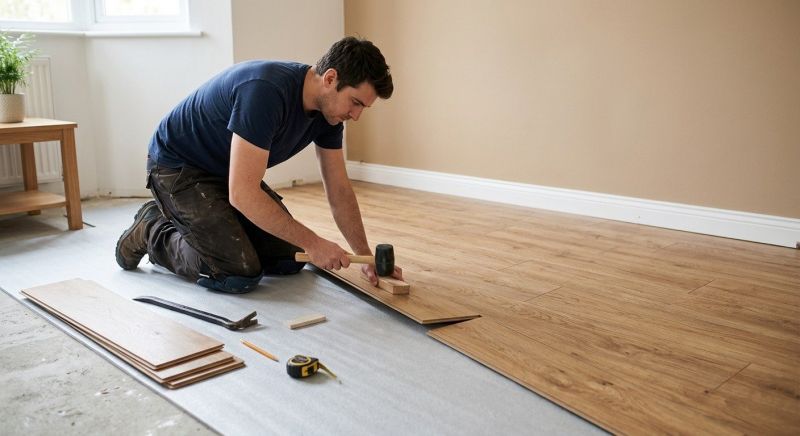 Plank Laminate Installation in Sherman, TX