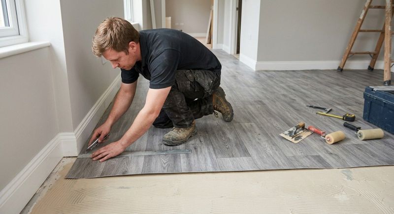 Sheet Flooring Installation in Anna, TX