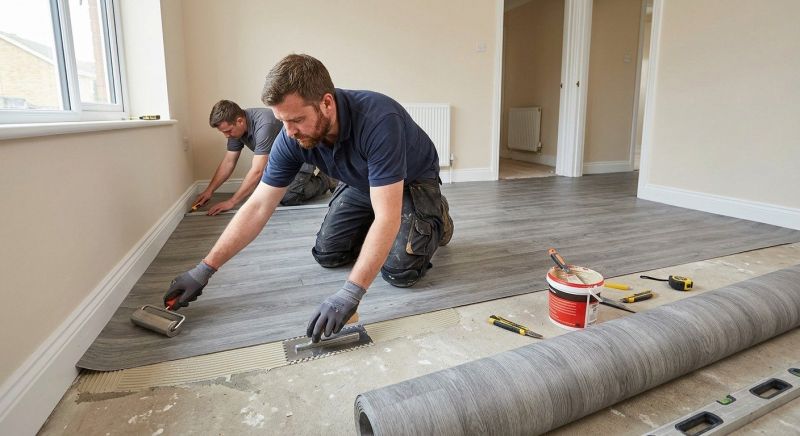Sheet Flooring Installation in Denison, TX
