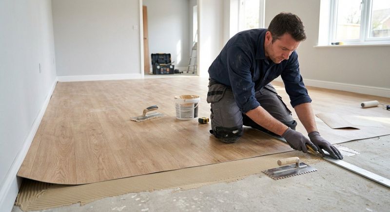 Sheet Flooring Installation in Trenton, TX