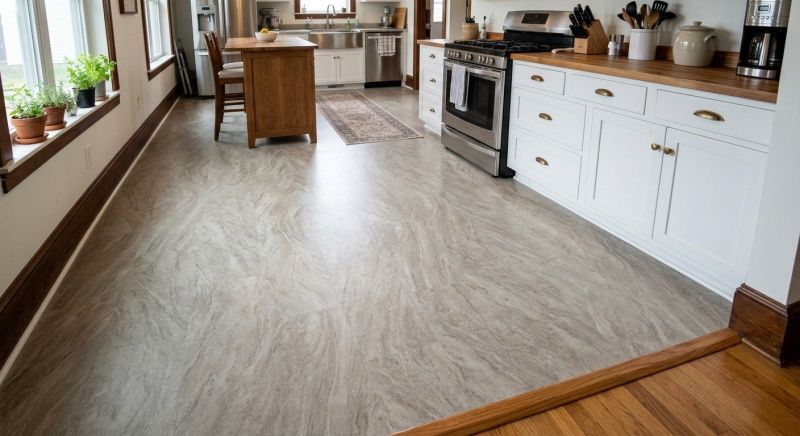 Sheet Linoleum Installation in Trenton, TX