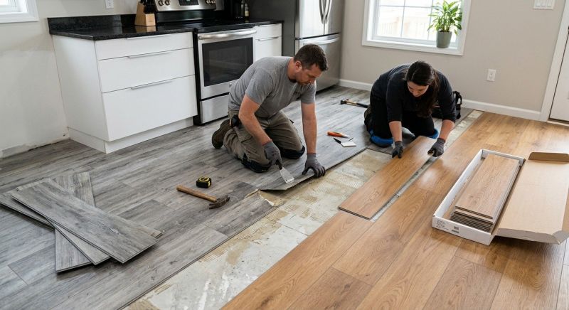 Vinyl Floor Replacement in Sherman, TX