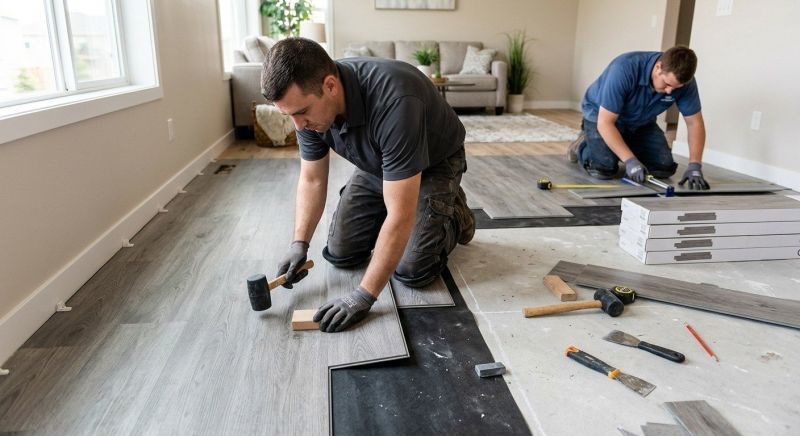 Vinyl Flooring Installation in Anna, TX